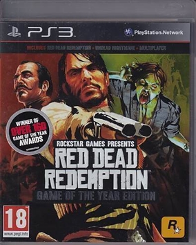 Red Dead Redemption Game of the Year Edition - PS3 - (B Grade) (Genbrug)